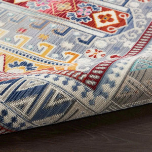 Vintage Kashan VKA06 Grey/Multi Rug