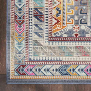 Vintage Kashan VKA06 Grey/Multi Rug