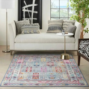 Vintage Kashan VKA06 Grey/Multi Rug