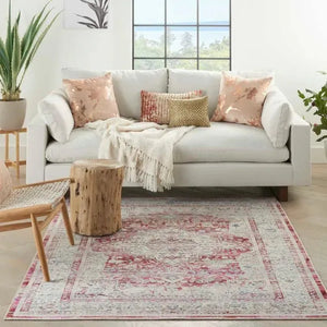 Vintage Kashan VKA07 Red/Ivory Rug