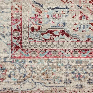 Vintage Kashan VKA07 Red/Ivory Rug