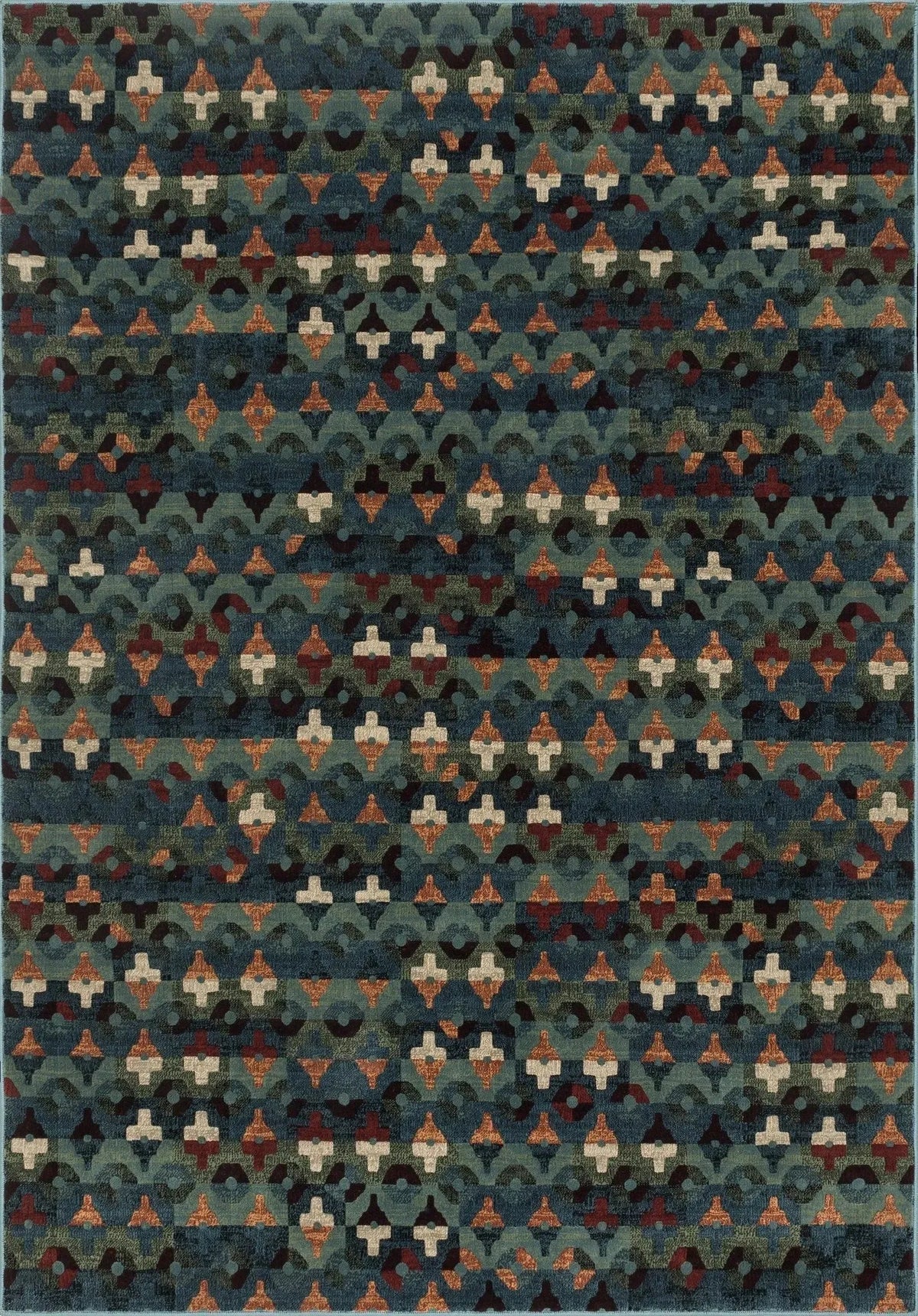 Vista VT 05 Blue / Multi Rug
