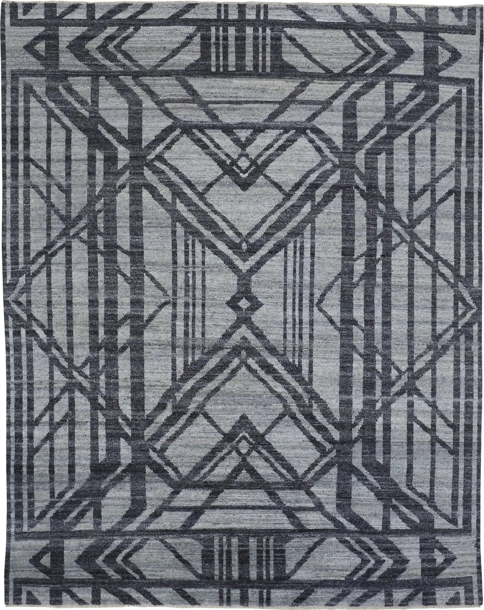 Vivien 6554F Gray/Blue Rug