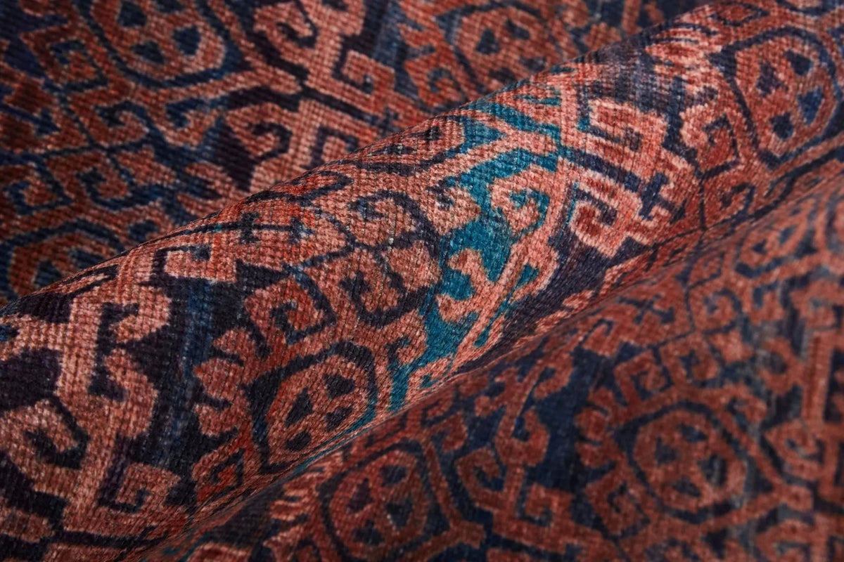 Voss VOS39H4F Red/Brown Rug