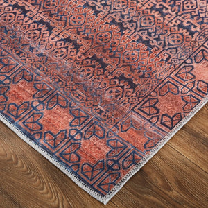 Voss VOS39H4F Red/Brown Rug