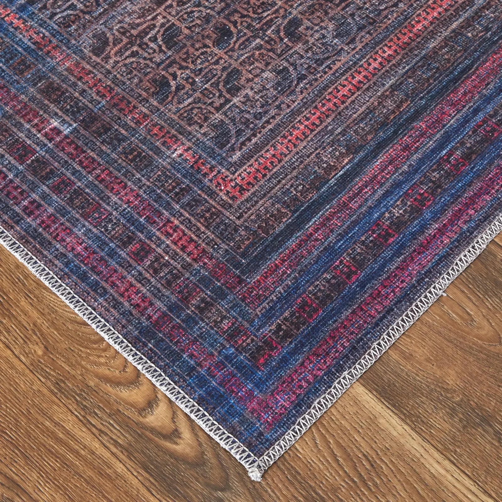Voss VOS39H8F Blue/Pink Rug