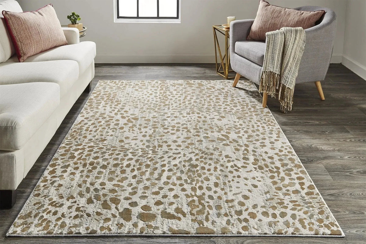 Waldor 3837F Brown/Ivory Rug