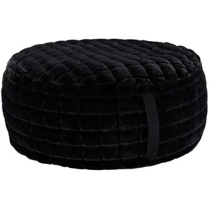 Waverly Pillows RD123 Black Pouf