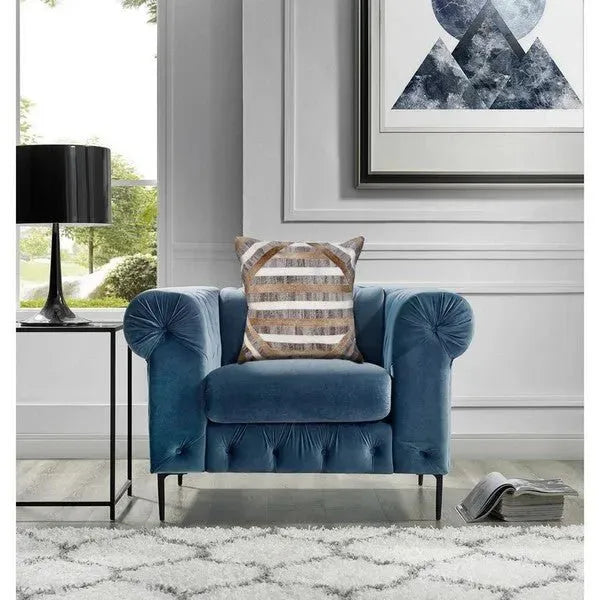 Wayne 07329BWE Brown/Beige Pillow