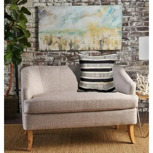 Wayne 07331CBI Charcoal/Beige Pillow