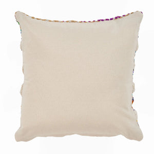 White Chevron Striped LR07343 Throw Pillow