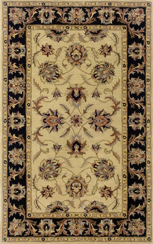 Windsor 23105 Ivory Black Rug