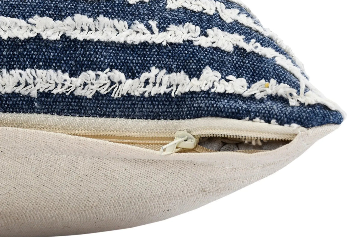 Wispy Ways Lr07708 Ensign Blue/Cream Pillow