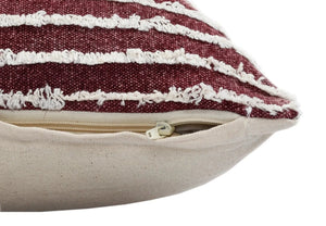 Wispy Ways Lr07712 Merlot/Cream Pillow