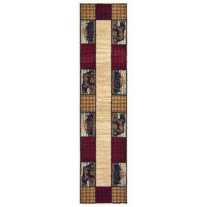 Woodlands 9603C Ivory Multi Rug
