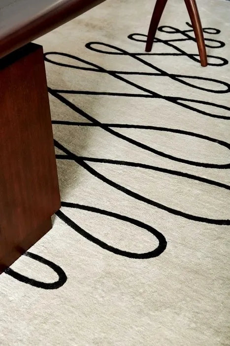 Wool & Silk CGS09 Sea Sand Rug
