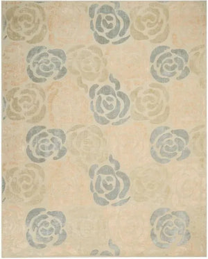 Wool & Silk CGS20 Sand Shell/Light Chic Grey Rug