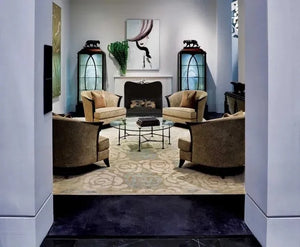 Wool & Silk CGS20 Sand Shell/Light Chic Grey Rug