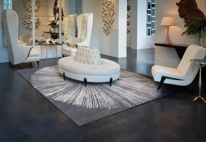 Wool & Silk CGS21 Chic Grey Rug