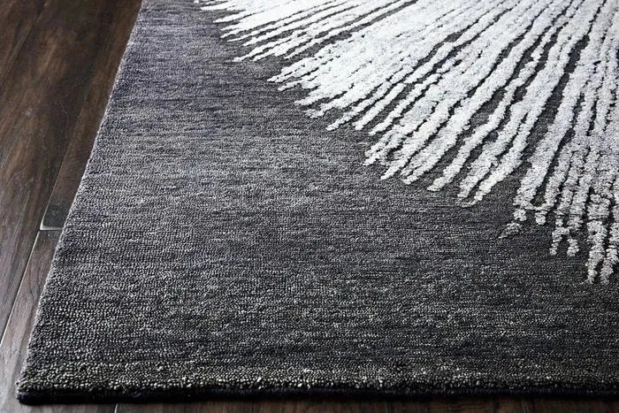 Wool & Silk CGS21 Chic Grey Rug