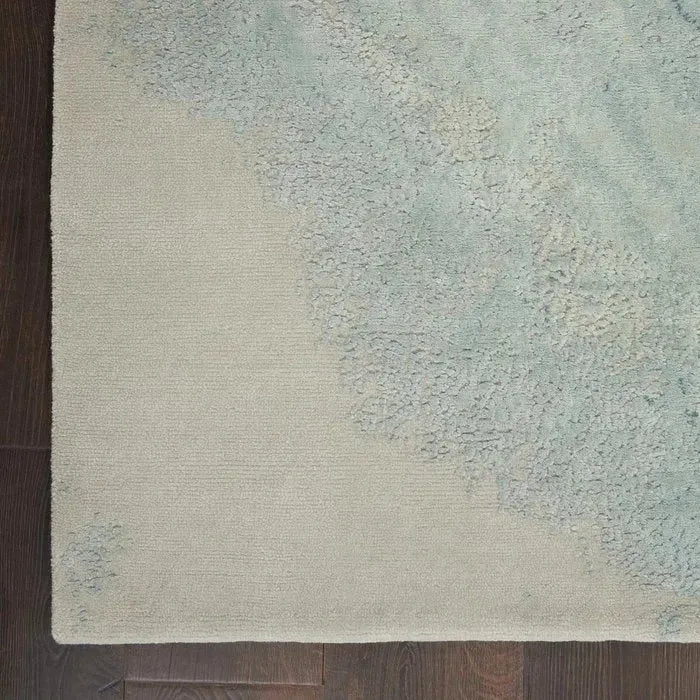 Wool & Silk CGS30 Beige/Seafoam Rug