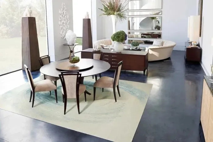 Wool & Silk CGS30 Beige/Seafoam Rug