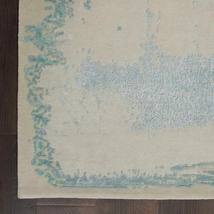 Wool & Silk CGS31 Beige/Seafoam Rug