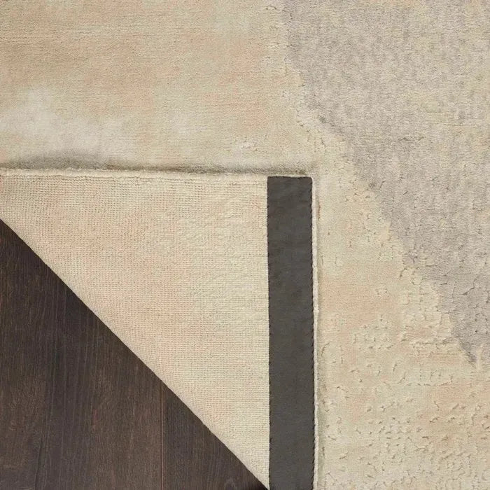 Wool & Silk CGS33 Ivory/Grey Rug