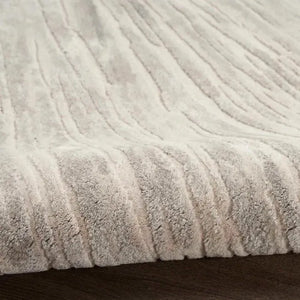 Wool & Silk CGS37 Sand/Silver Rug