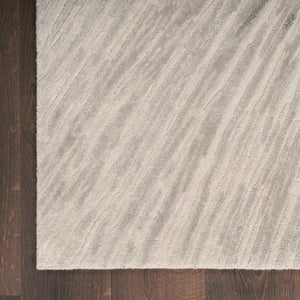 Wool & Silk CGS37 Sand/Silver Rug