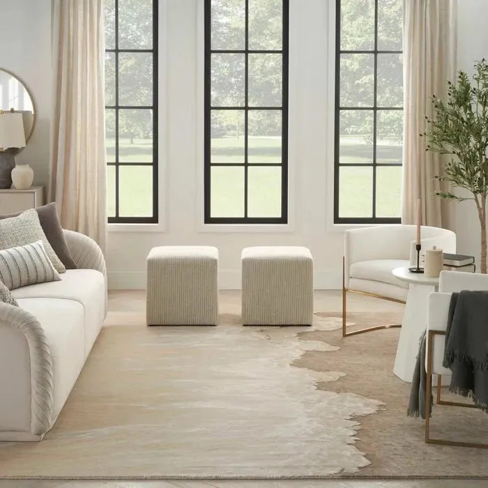 Wool & Silk CGS38 Sand Rug