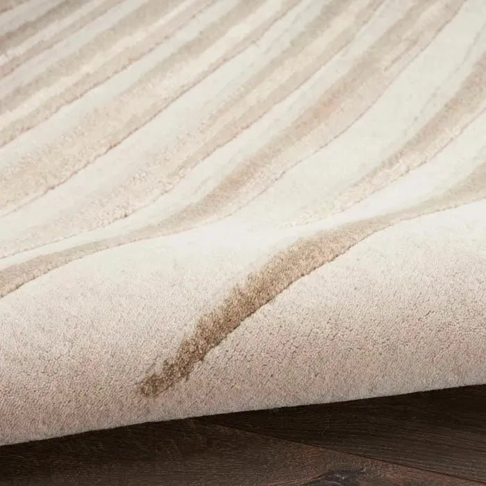 Wool & Silk CGS39 Ivory/Sand Rug