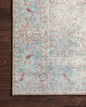 Wynter Wyn-04 Red/Teal Rug