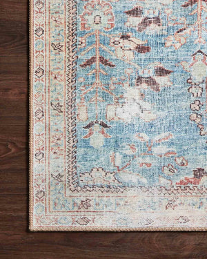 Wynter Wyn-06 Teal/Multi Rug