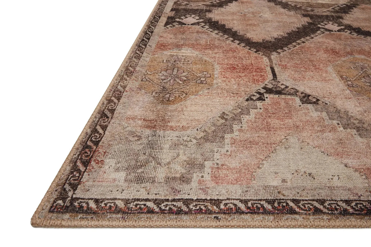 Wynter Wyn-08 Graphite/Blush Rug