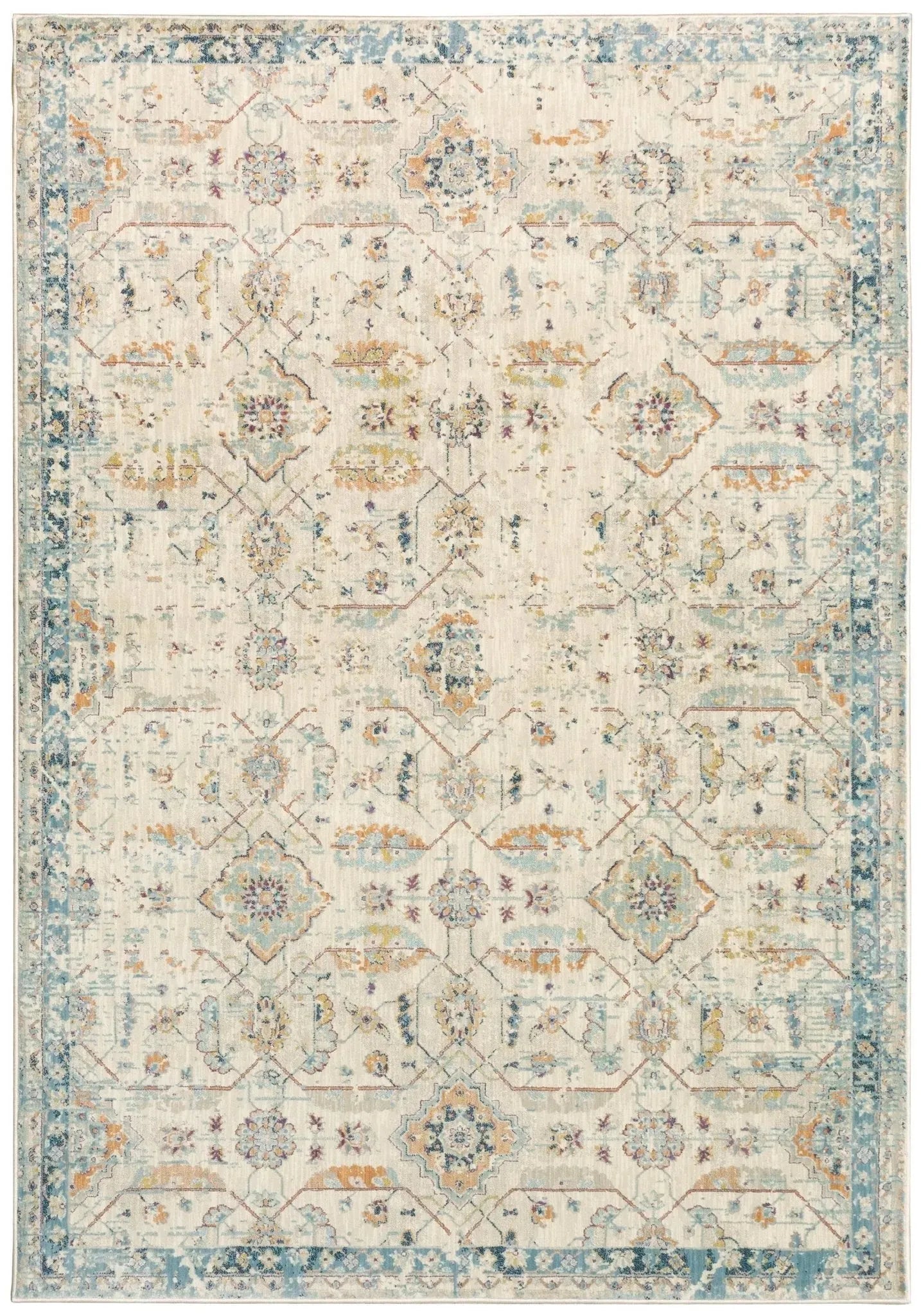Xanadu 47H Beige/Blue Rug