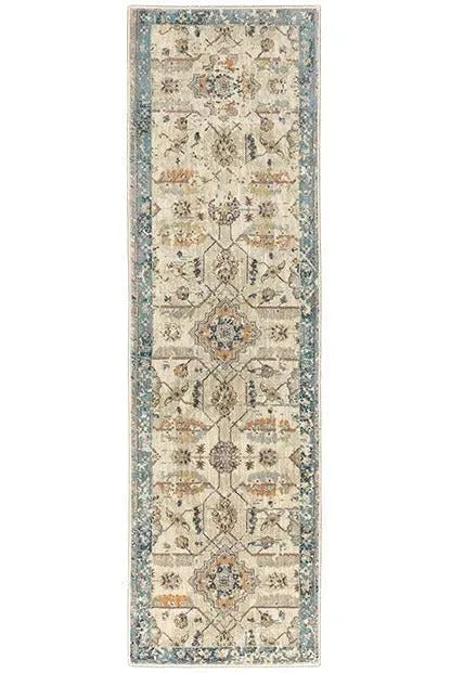 Xanadu 47H Beige/Blue Rug