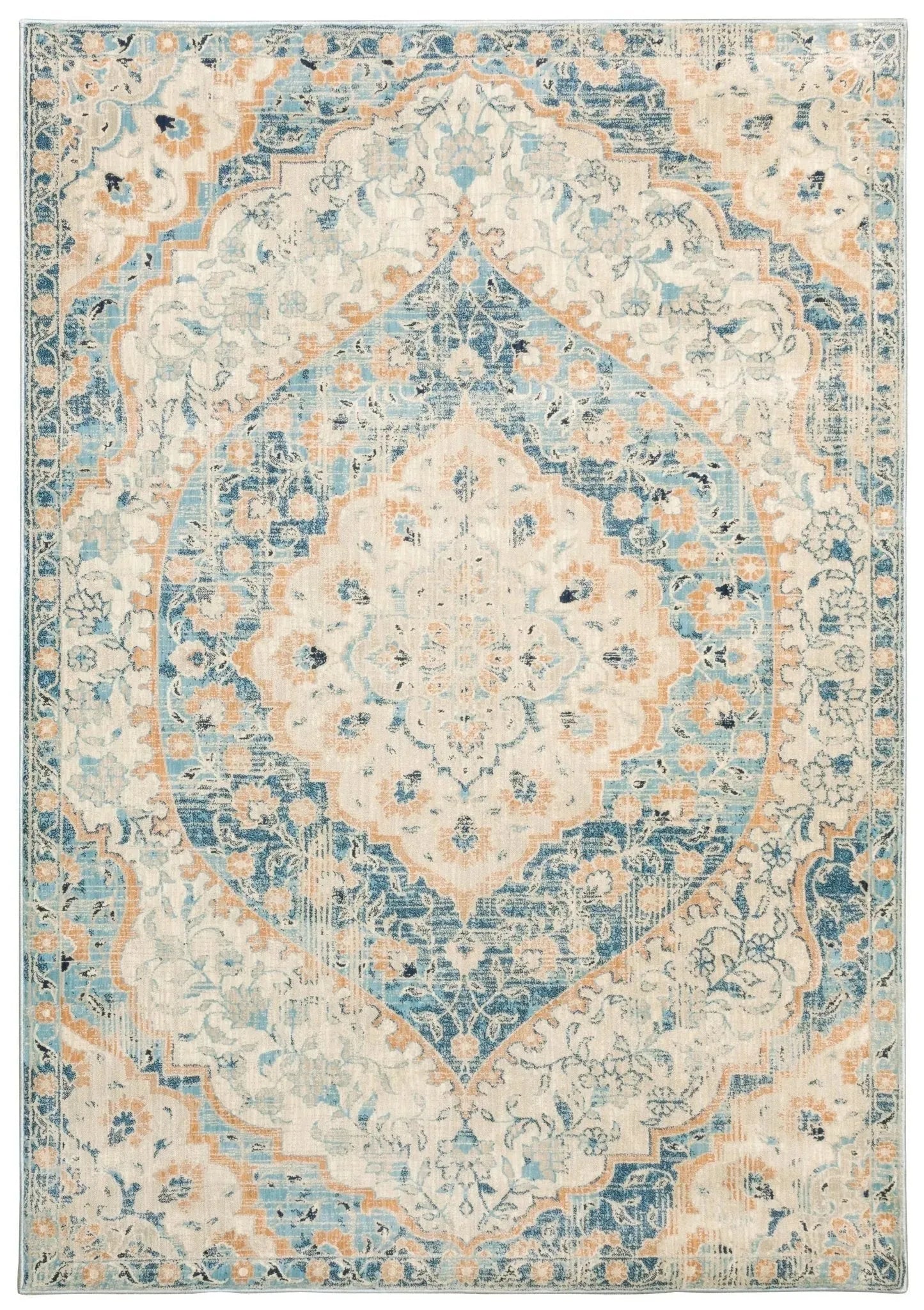 Xanadu 532L Blue/Orange Rug