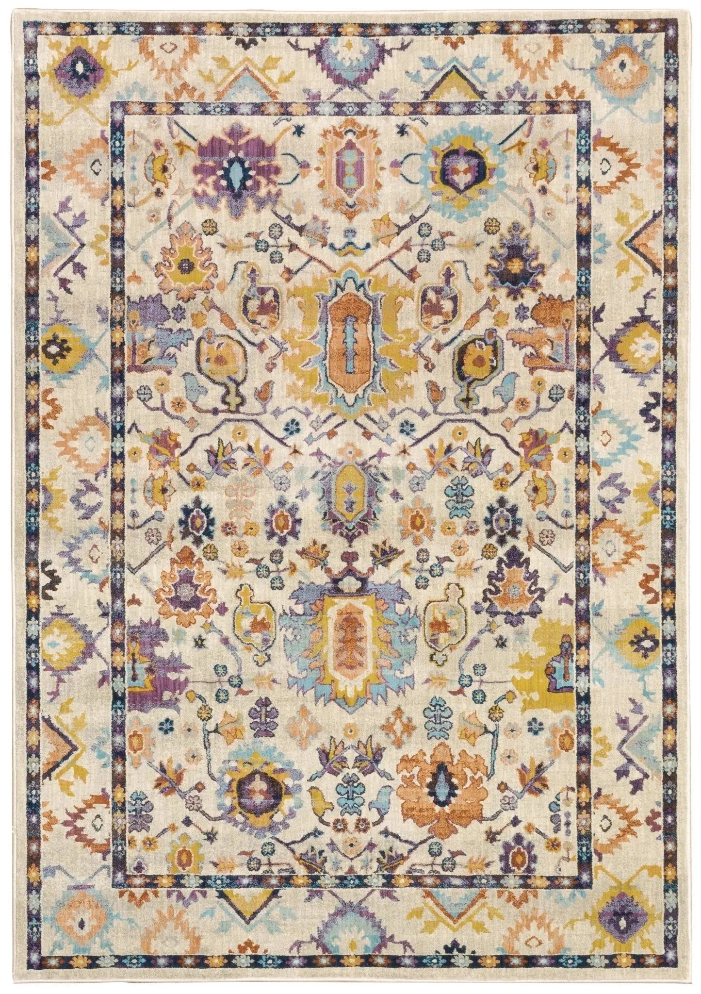Xanadu 5502U Beige/Multi Rug