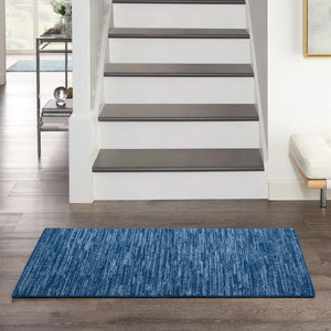 Nourison Essentials NRE01 Navy Blue Rug