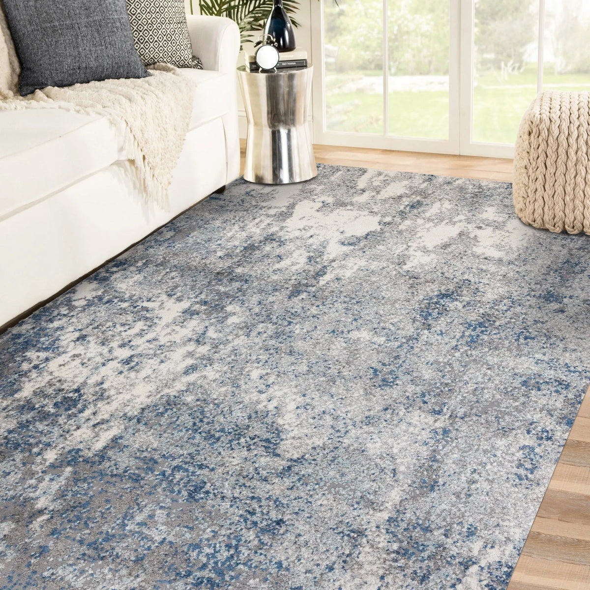 Yasmin YAS-4 Light Blue Rug