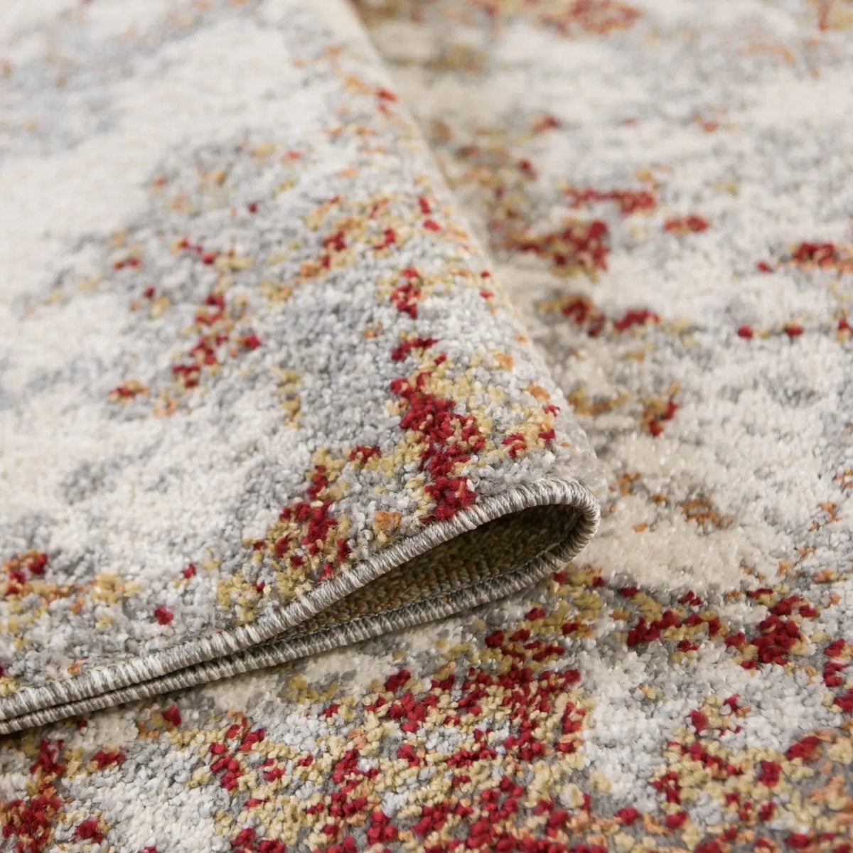 Yasmin YAS-6 Red/Cream Rug