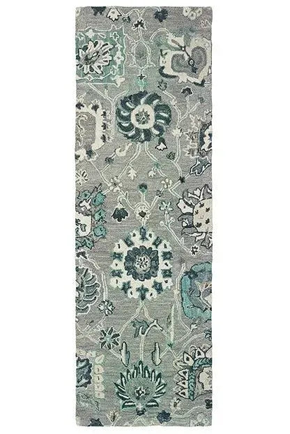 Zahra 75508 Grey Blue Rug
