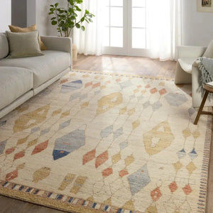 Zaira ZRA01 Light Brown/Multi Rug