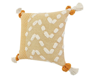 Zeal Lr07706 Golden Glow/Cream Pillow