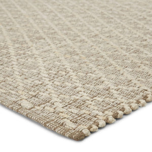Zealand Zln02 Cecil Light Taupe/Ivory Rug
