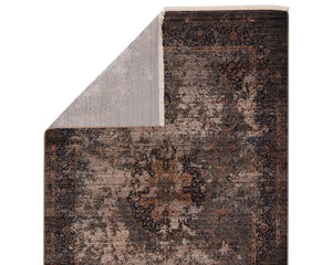 Zefira ZFA02 Navy/Gold Rug