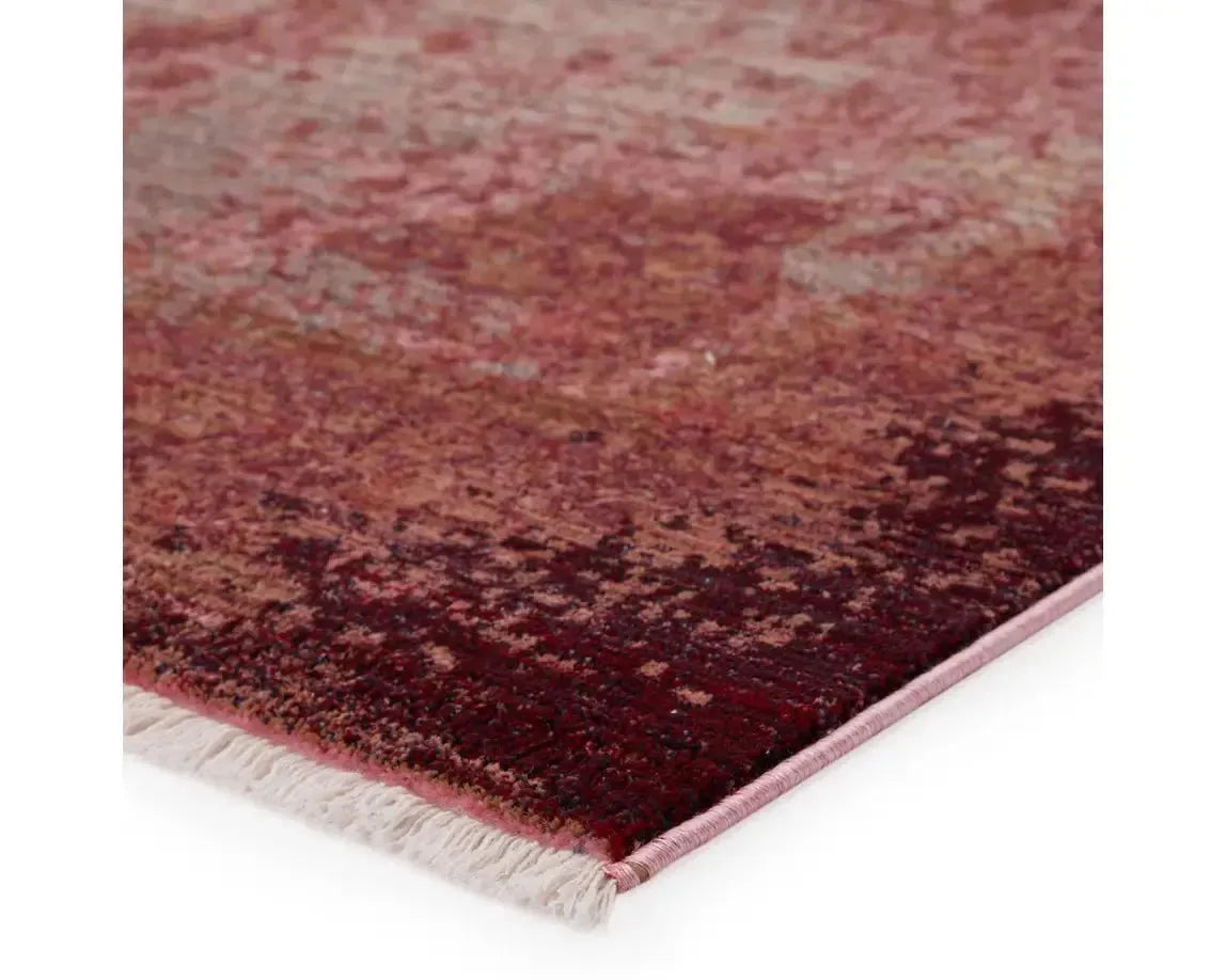 Zefira ZFA03 Pink/Gold Rug