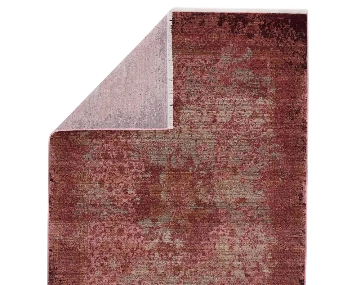 Zefira ZFA03 Pink/Gold Rug