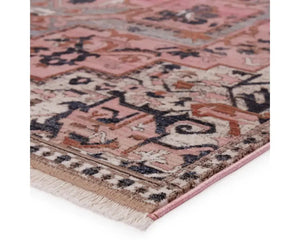 Zefira ZFA06 Pink/Navy Rug